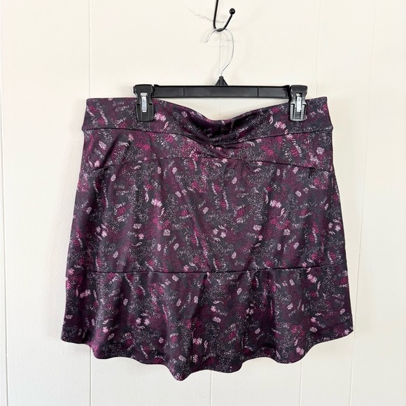 Greg Norman women’s purple Monet print performance skort athleisure golf M new - Picture 3 of 4